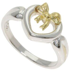 Tiffany & Co. Heart with Bow Ring 18K Yellow Gold